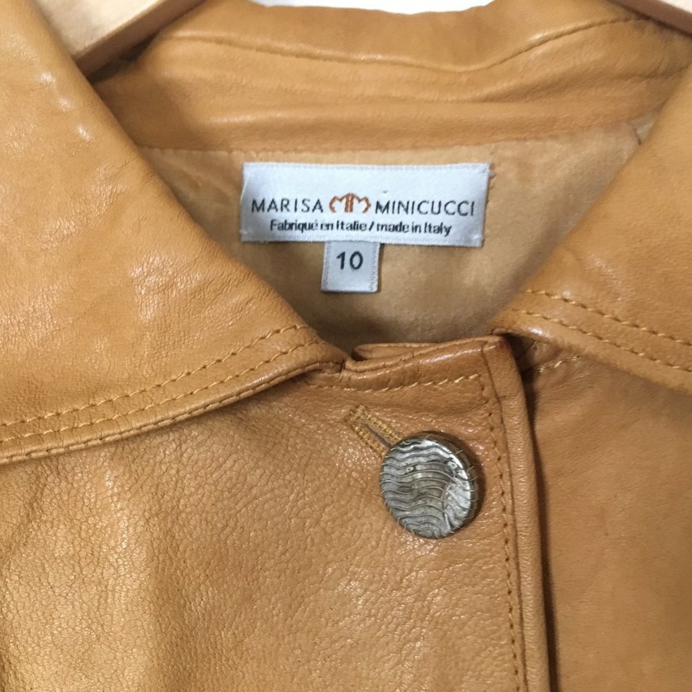 Italian leather jacket - Picture 4 of 12